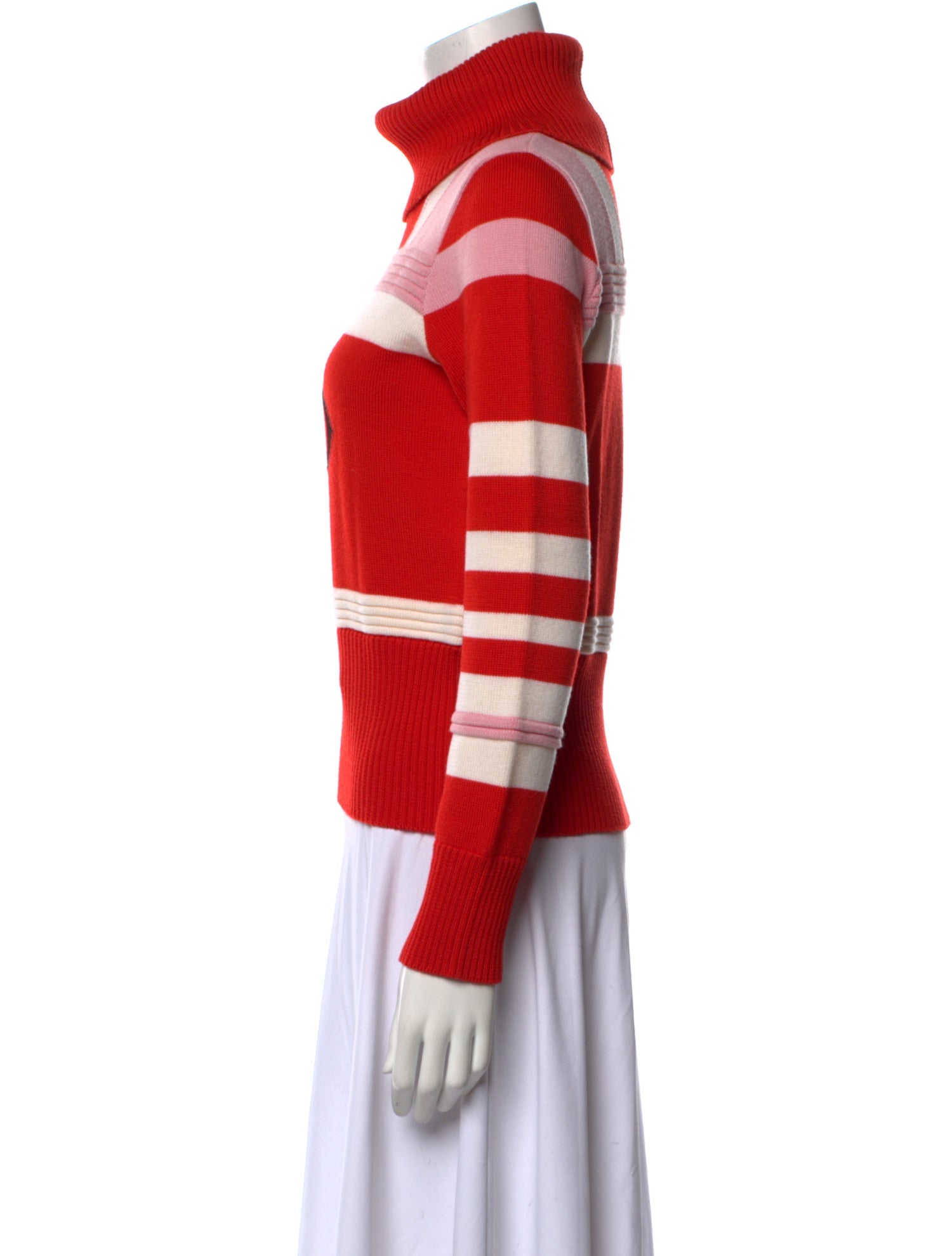 Emilio Pucci Merino Wool Striped Sweater