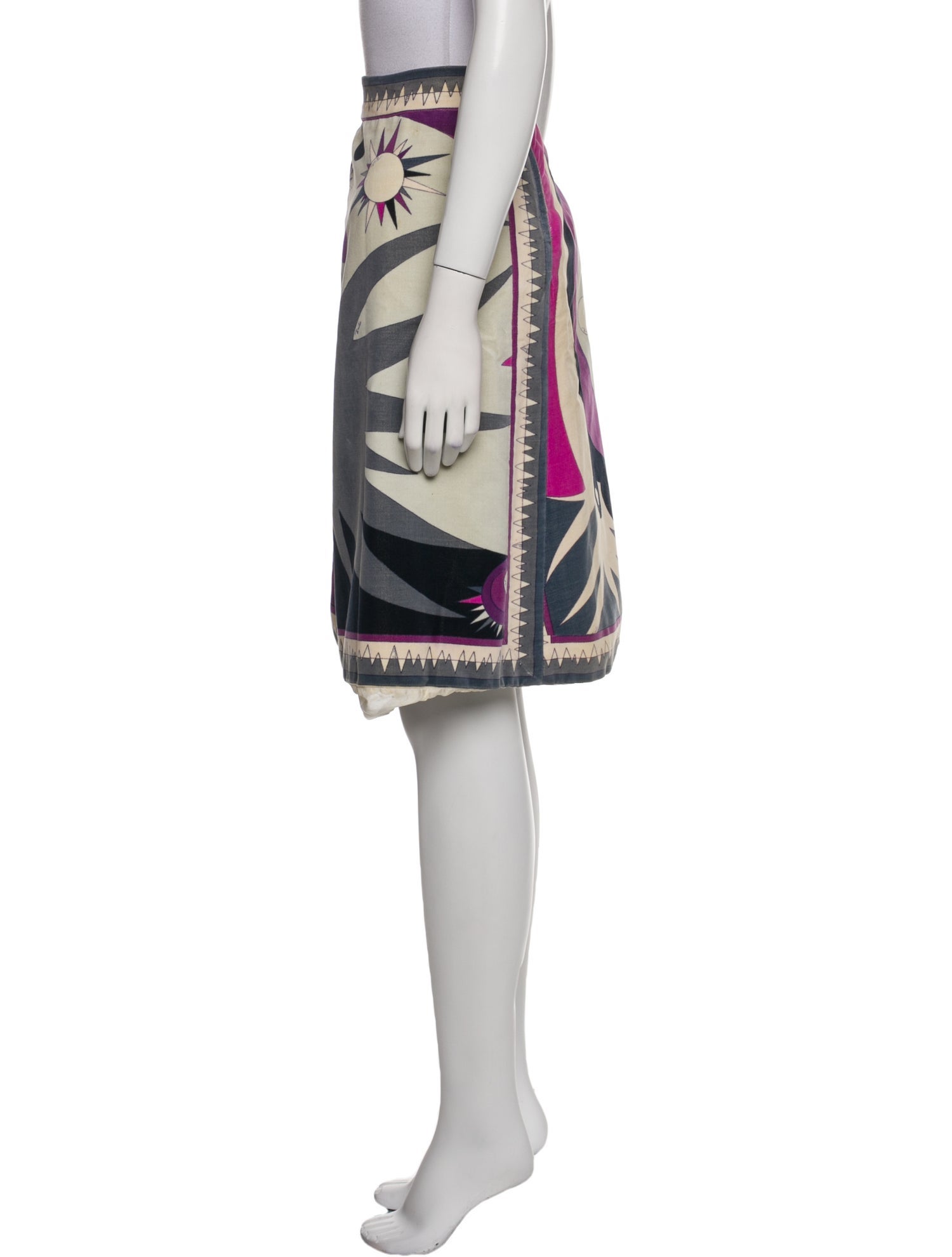 Emilio Pucci Vintage Knee-Length Skirt