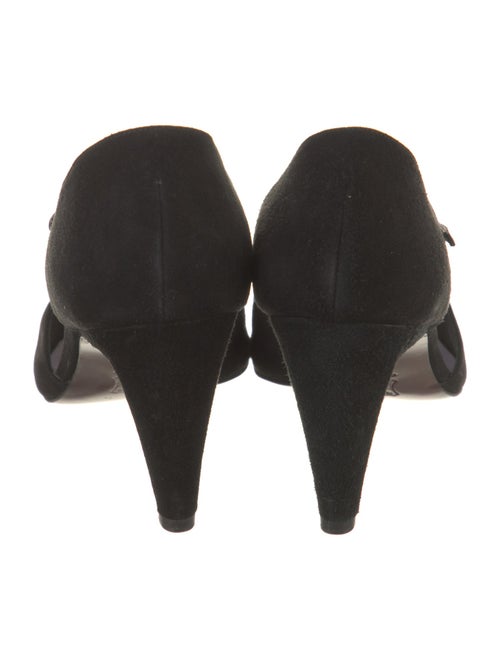 Emilio Pucci Suede D'Orsay Pumps