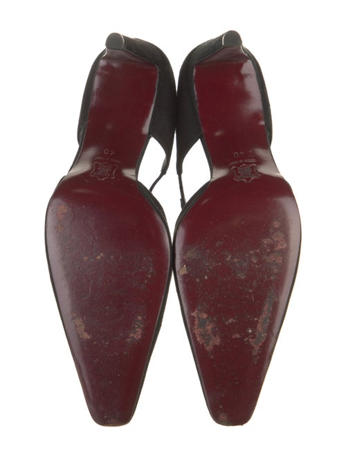 Emilio Pucci Suede D'Orsay Pumps