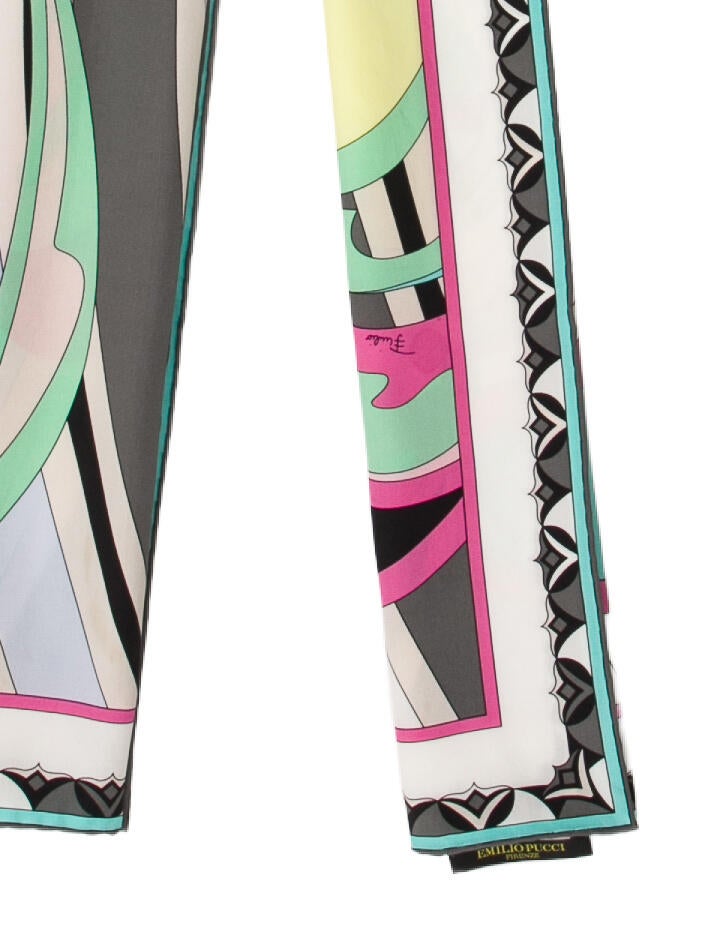 Emilio Pucci Silk Printed Scarf