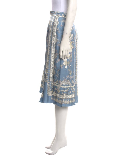 Emilio Pucci Silk Knee-Length Skirt