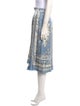 Emilio Pucci Silk Knee-Length Skirt