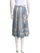 Emilio Pucci Silk Knee-Length Skirt