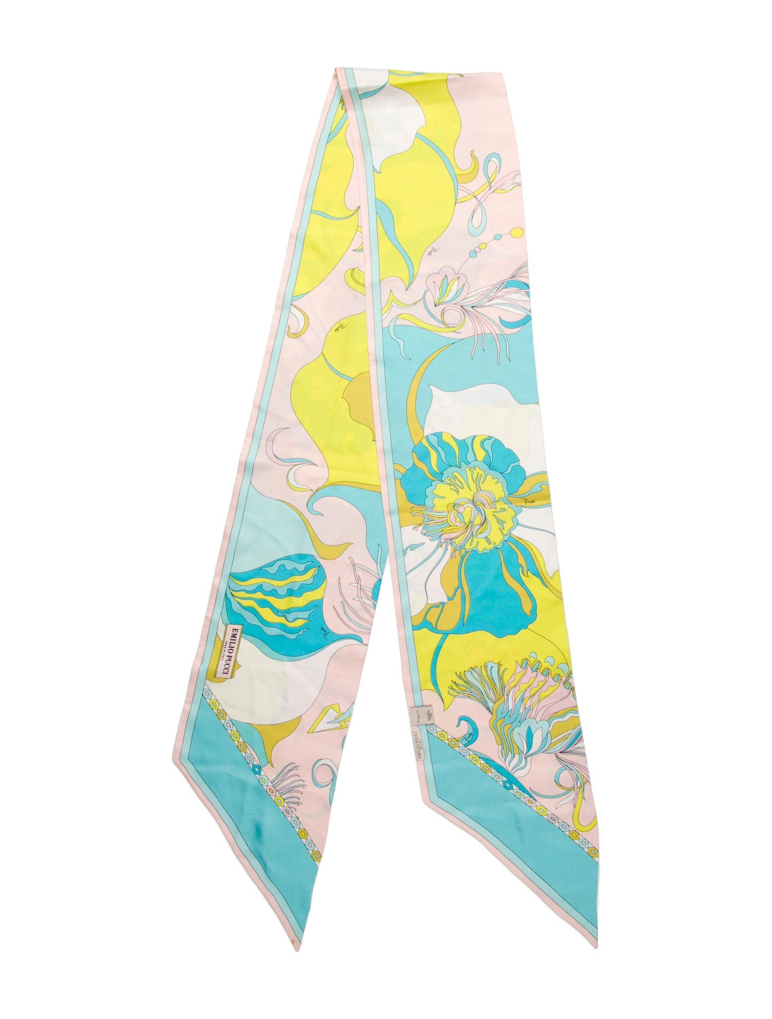 Emilio Pucci Silk Printed Scarf