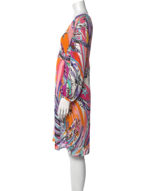 Emilio Pucci Silk Midi Length Dress