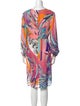 Emilio Pucci Silk Midi Length Dress