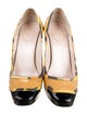 Emilio Pucci Patent Leather Printed Pumps