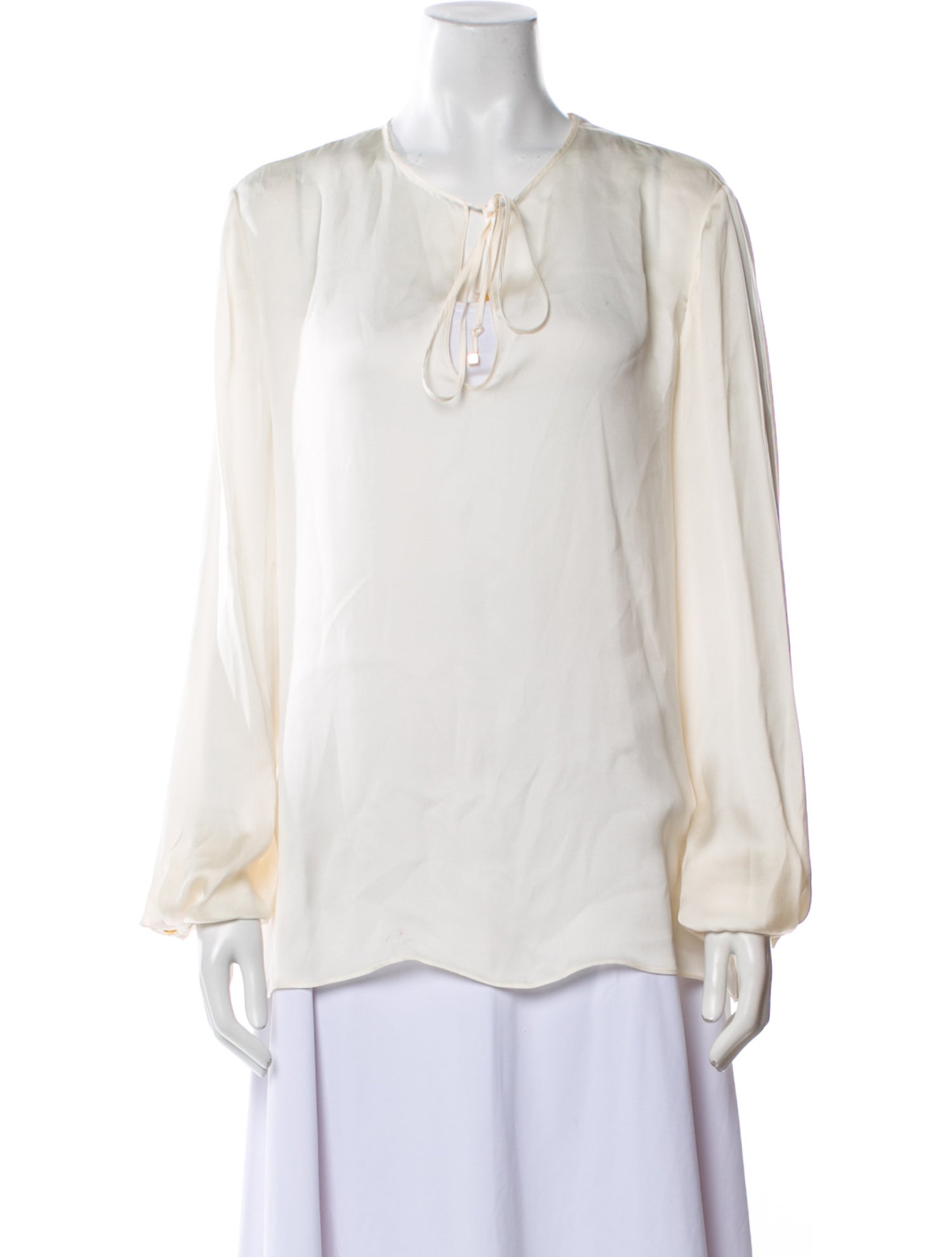 Emilio Pucci Silk V-Neck Blouse