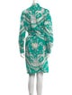 Emilio Pucci Printed Knee-Length Dress