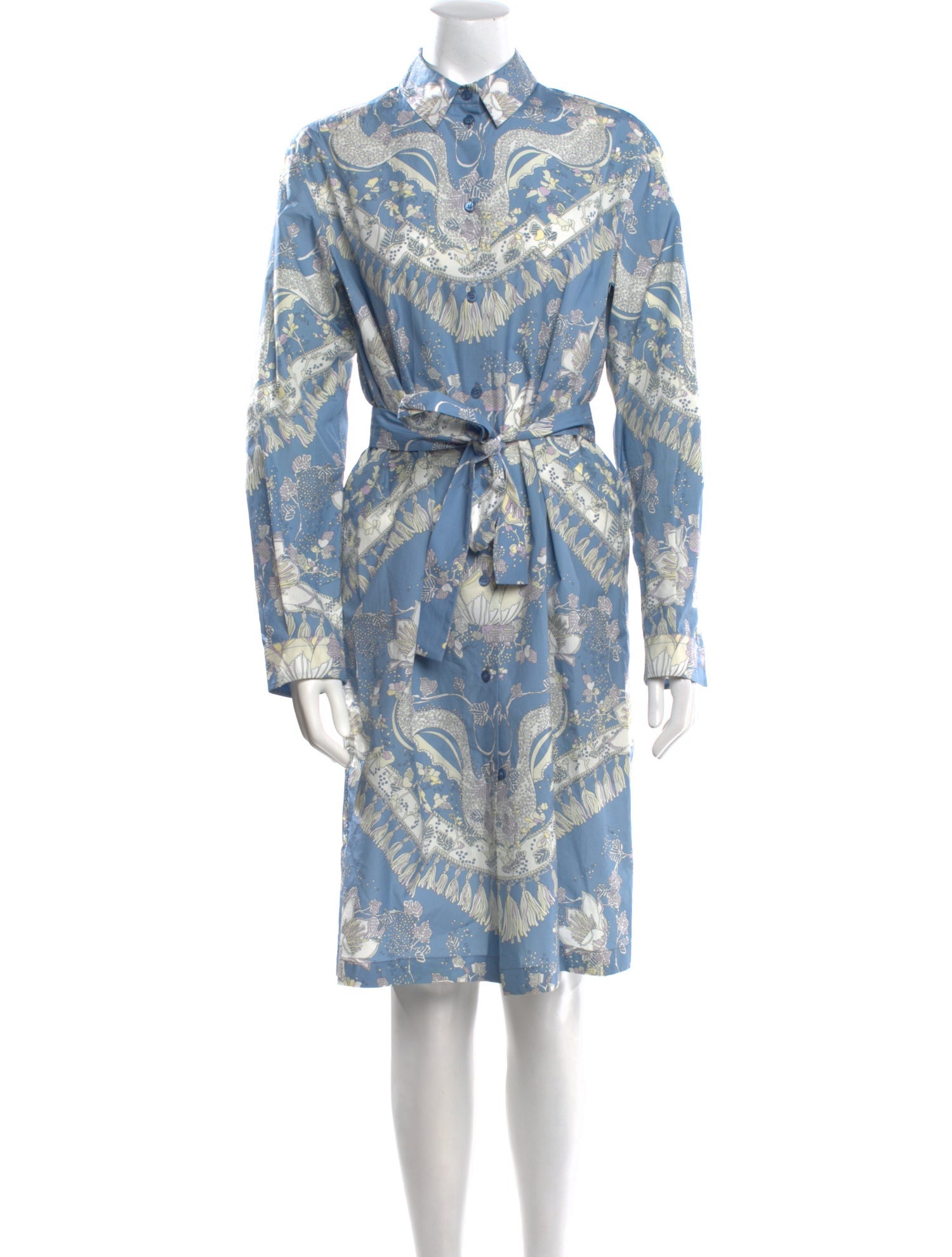 Emilio Pucci Paisley Print Knee-Length Dress