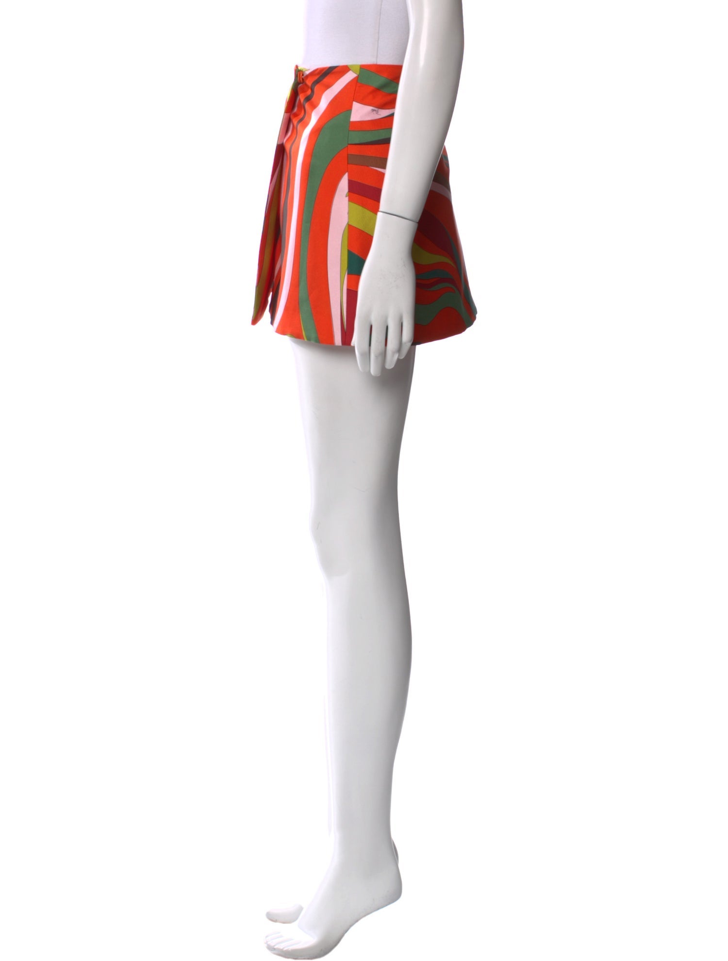 Emilio Pucci Silk Mini Skirt w/ Tags