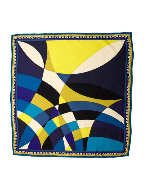 Emilio Pucci Silk Printed Scarf