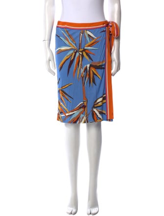 Emilio Pucci Printed Knee-Length Skirt