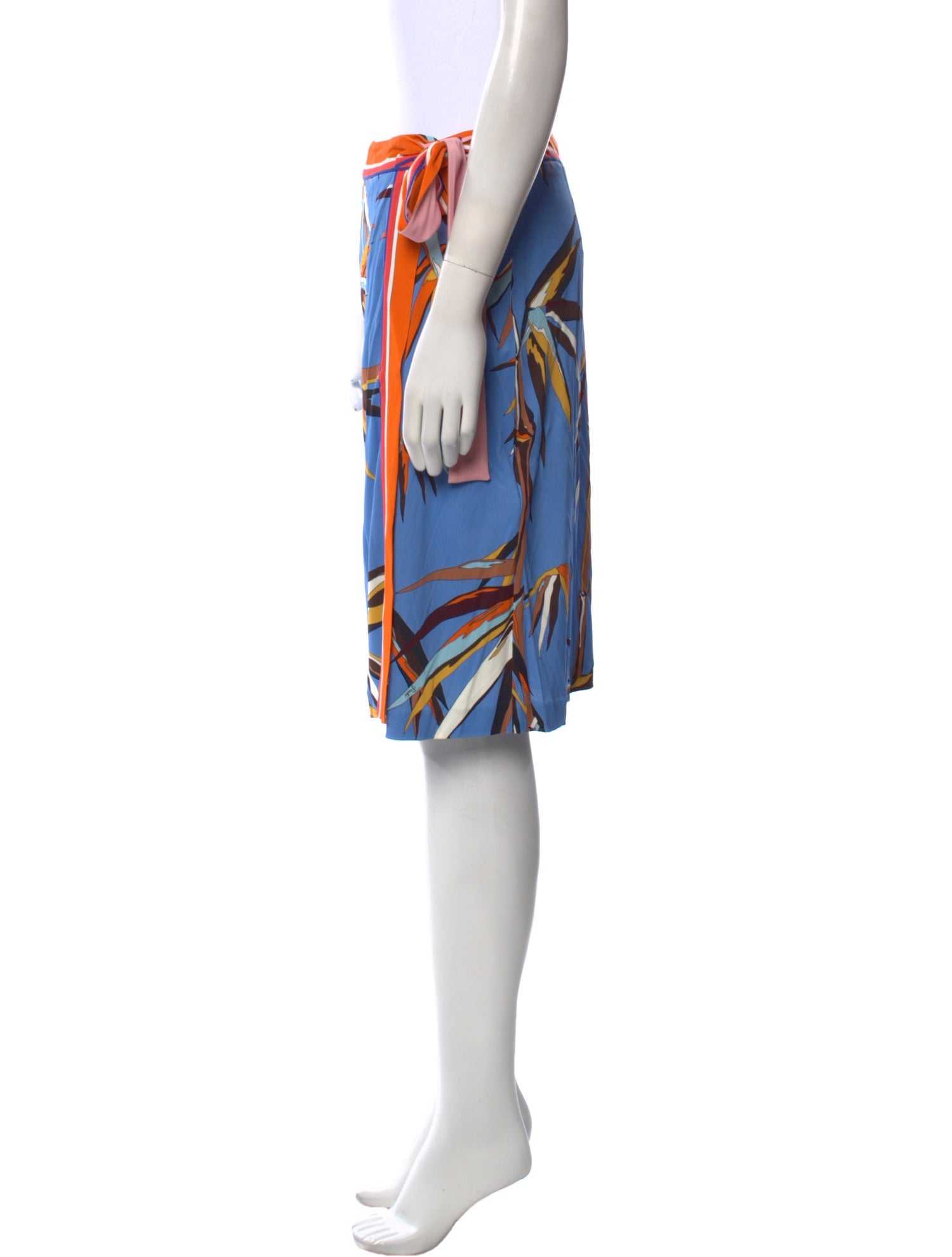 Emilio Pucci Printed Knee-Length Skirt