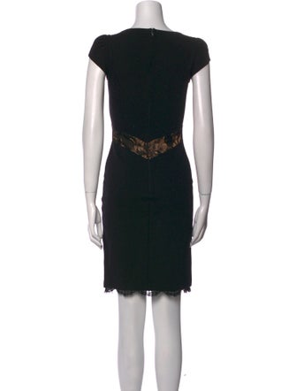 Emilio Pucci Lace Pattern Mini Dress