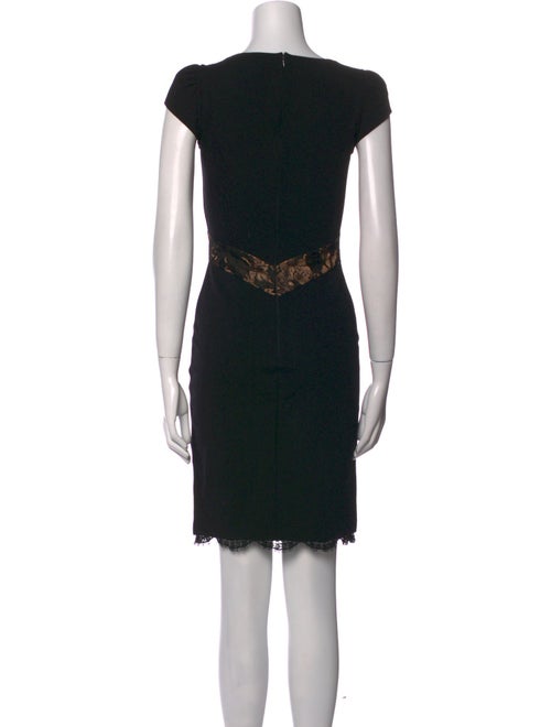 Emilio Pucci Lace Pattern Mini Dress