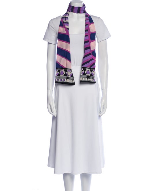 Emilio Pucci Silk Printed Scarf