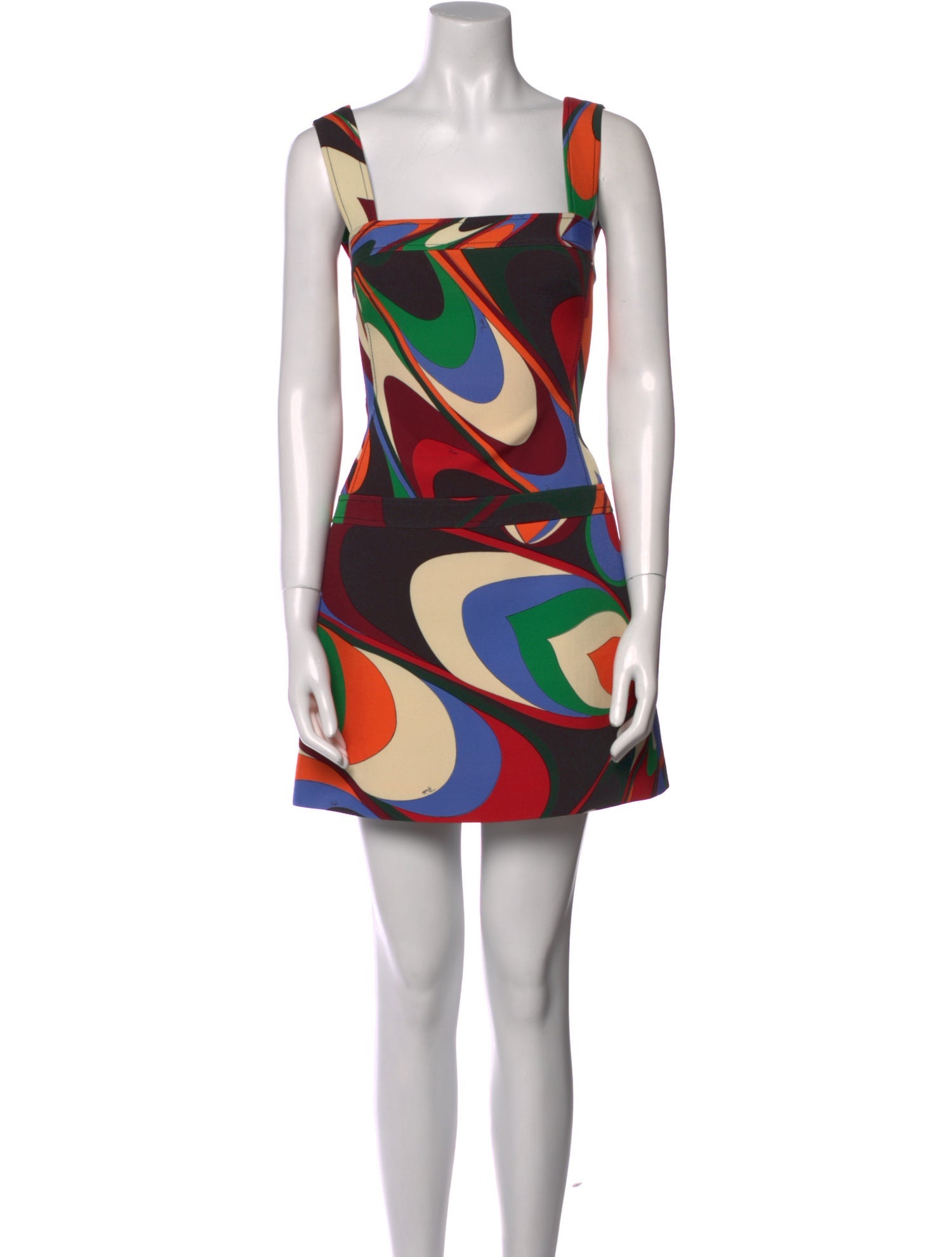 Emilio Pucci Printed Mini Dress
