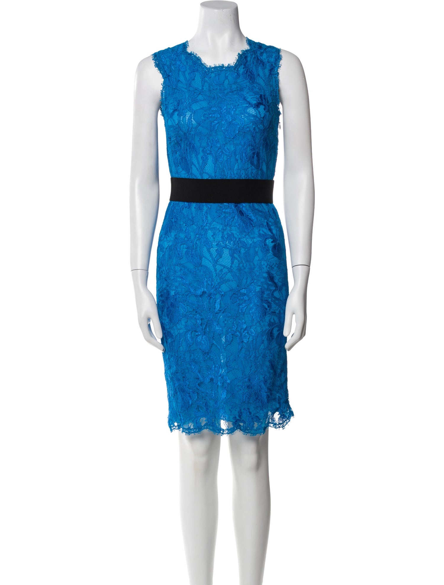 Emilio Pucci Lace Pattern Knee-Length Dress