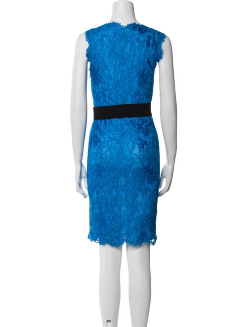Emilio Pucci Lace Pattern Knee-Length Dress