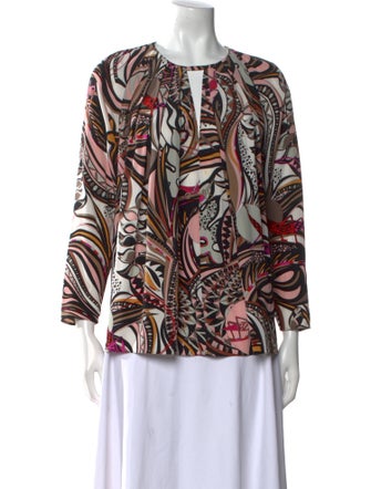 Emilio Pucci Silk Printed Blouse