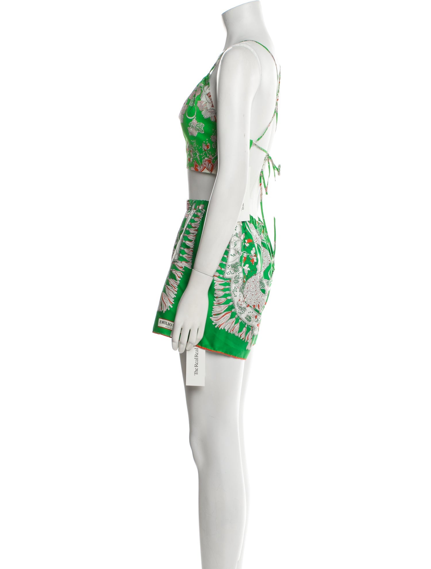 Emilio Pucci Printed Short Set