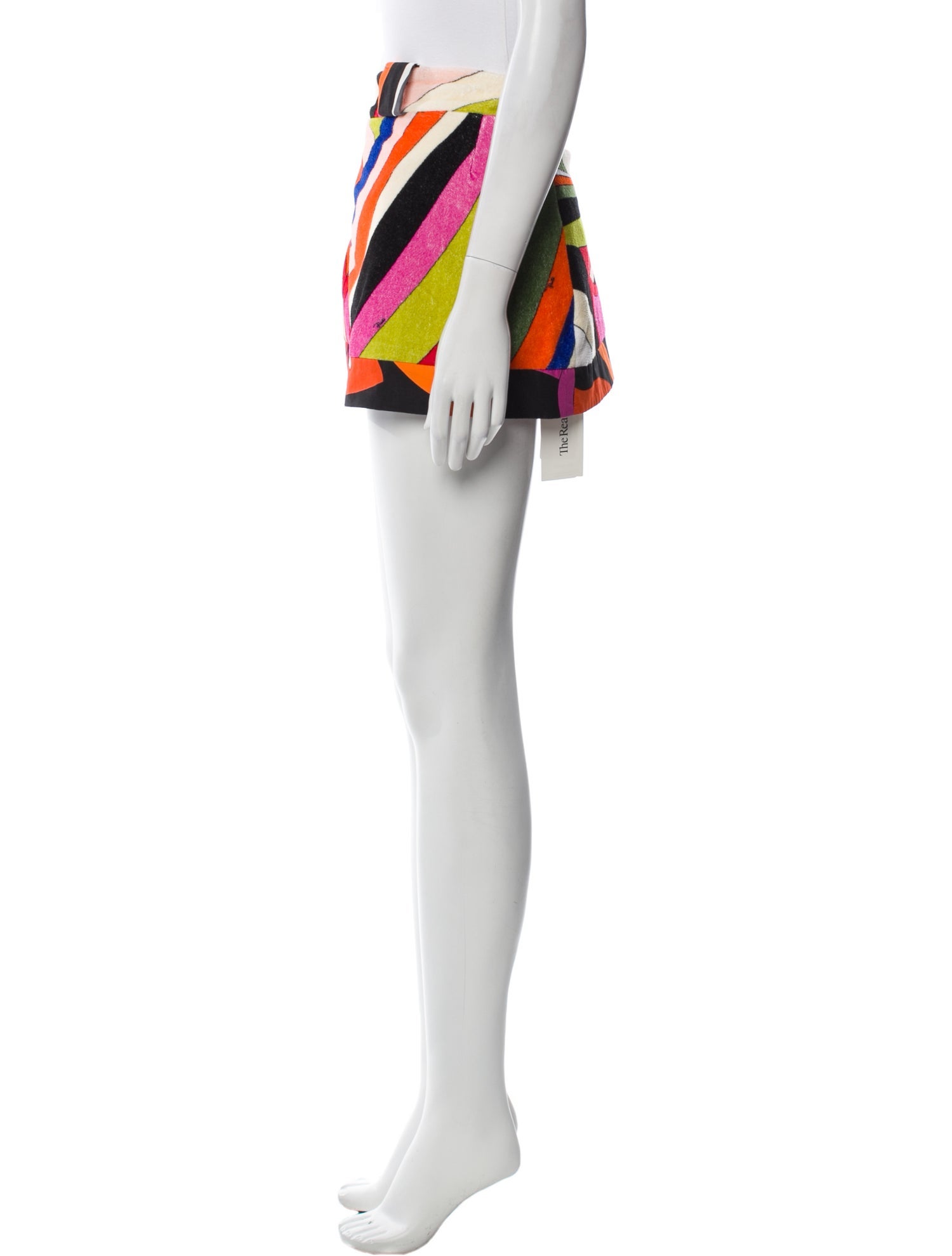 Emilio Pucci Striped Mini Skirt
