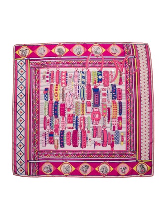Emilio Pucci Silk Printed Scarf