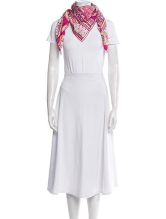 Emilio Pucci Silk Printed Scarf