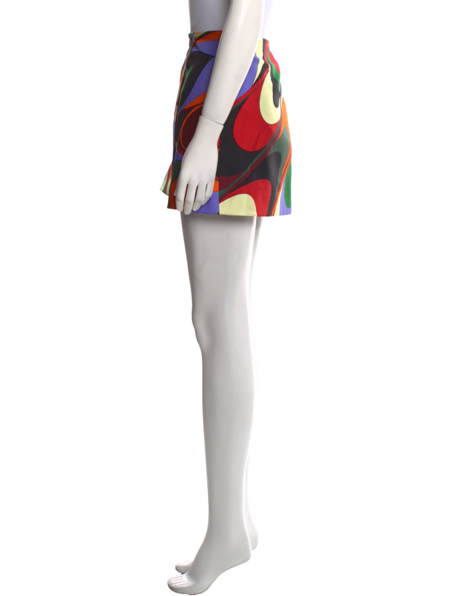 Emilio Pucci Silk Mini Skirt