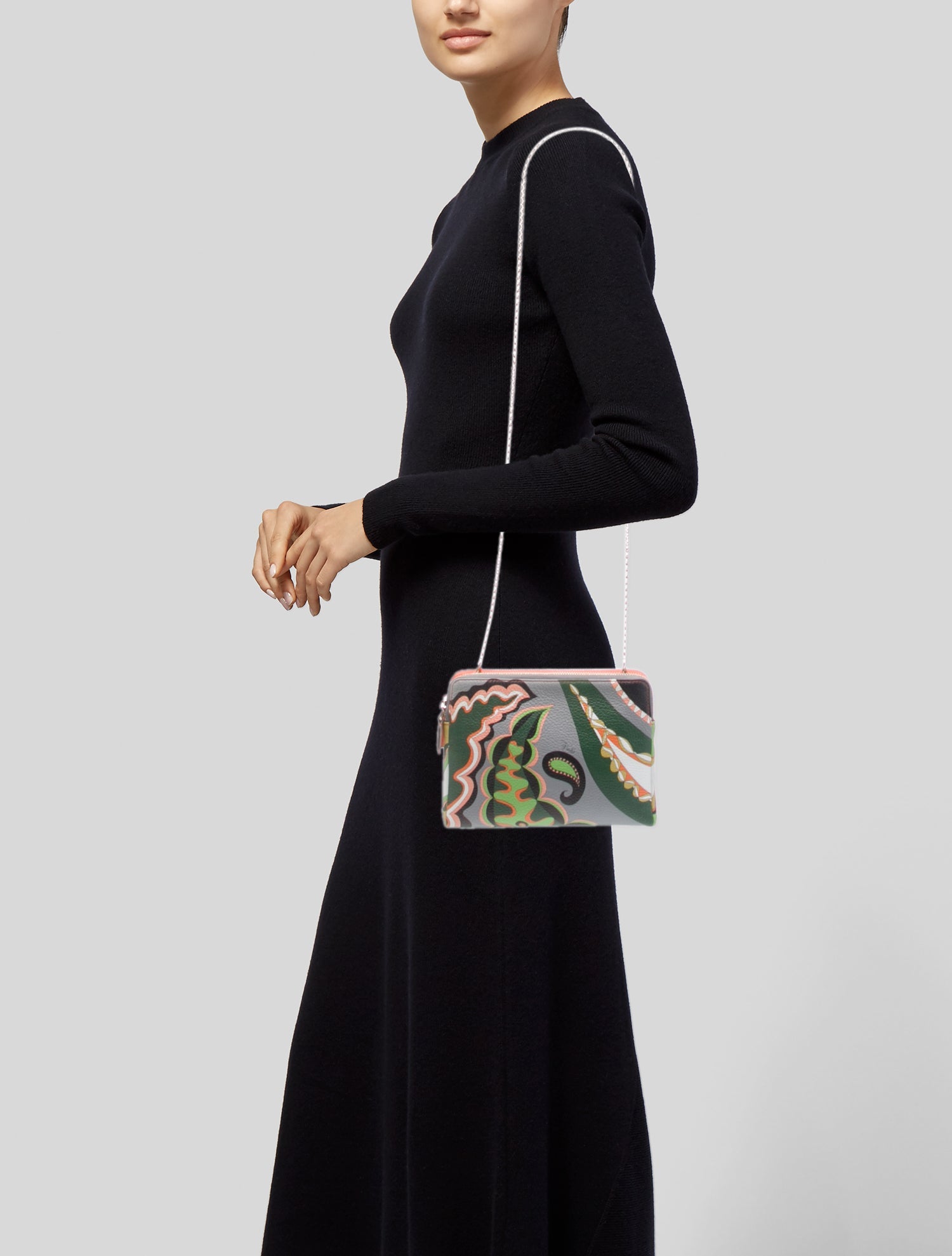 Emilio Pucci Leather Minaudière