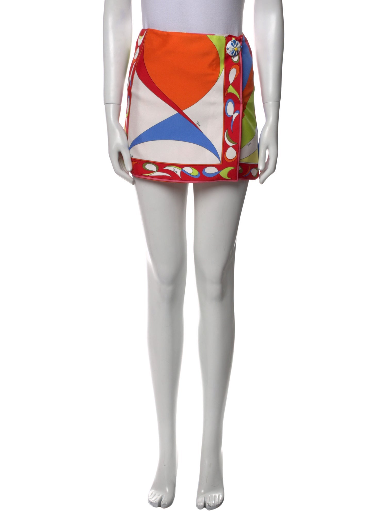 Emilio Pucci Silk Mini Skirt