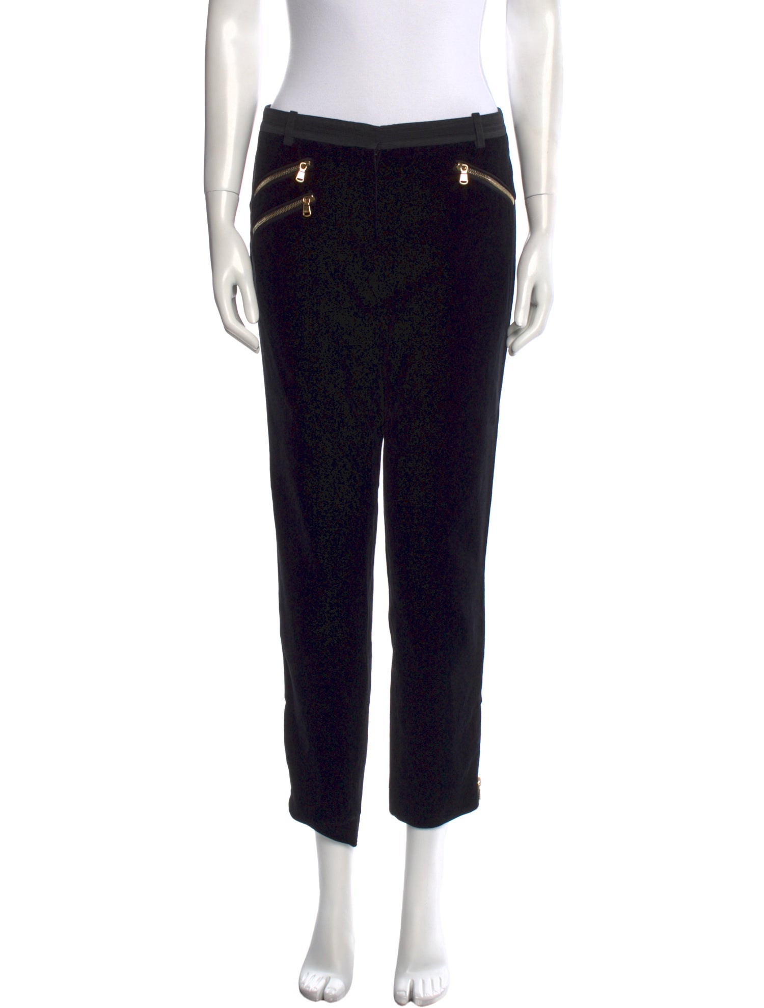 Emilio Pucci Velvet Straight Leg Pants