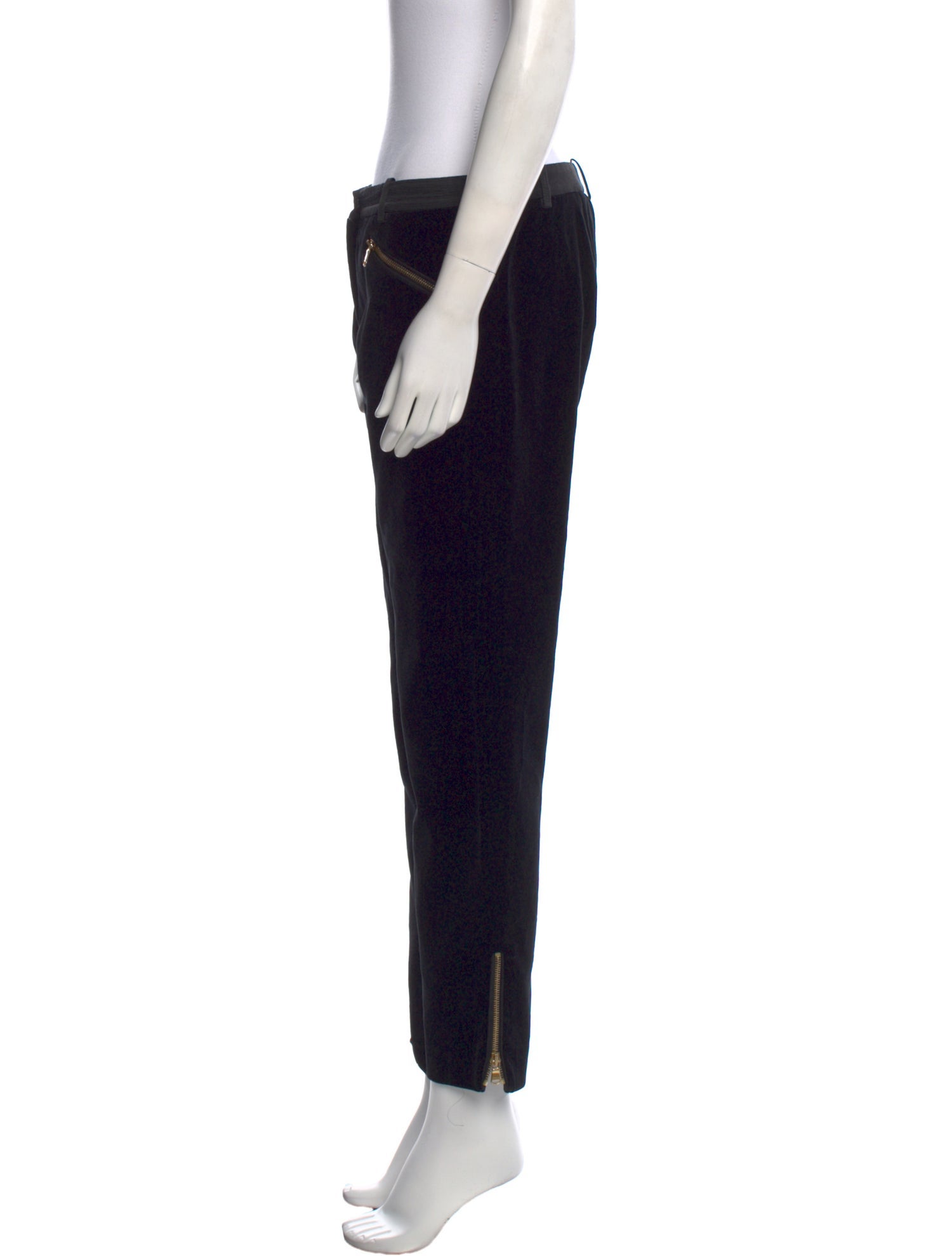 Emilio Pucci Velvet Straight Leg Pants