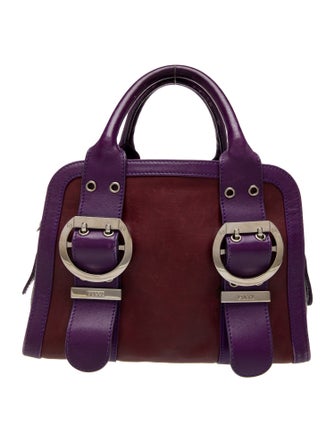 Emilio Pucci Leather Top Handle Bag