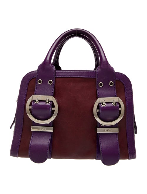 Emilio Pucci Leather Top Handle Bag