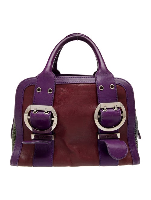 Emilio Pucci Leather Top Handle Bag