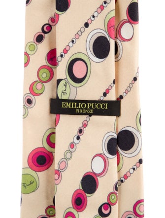 Emilio Pucci Pattern print Tie