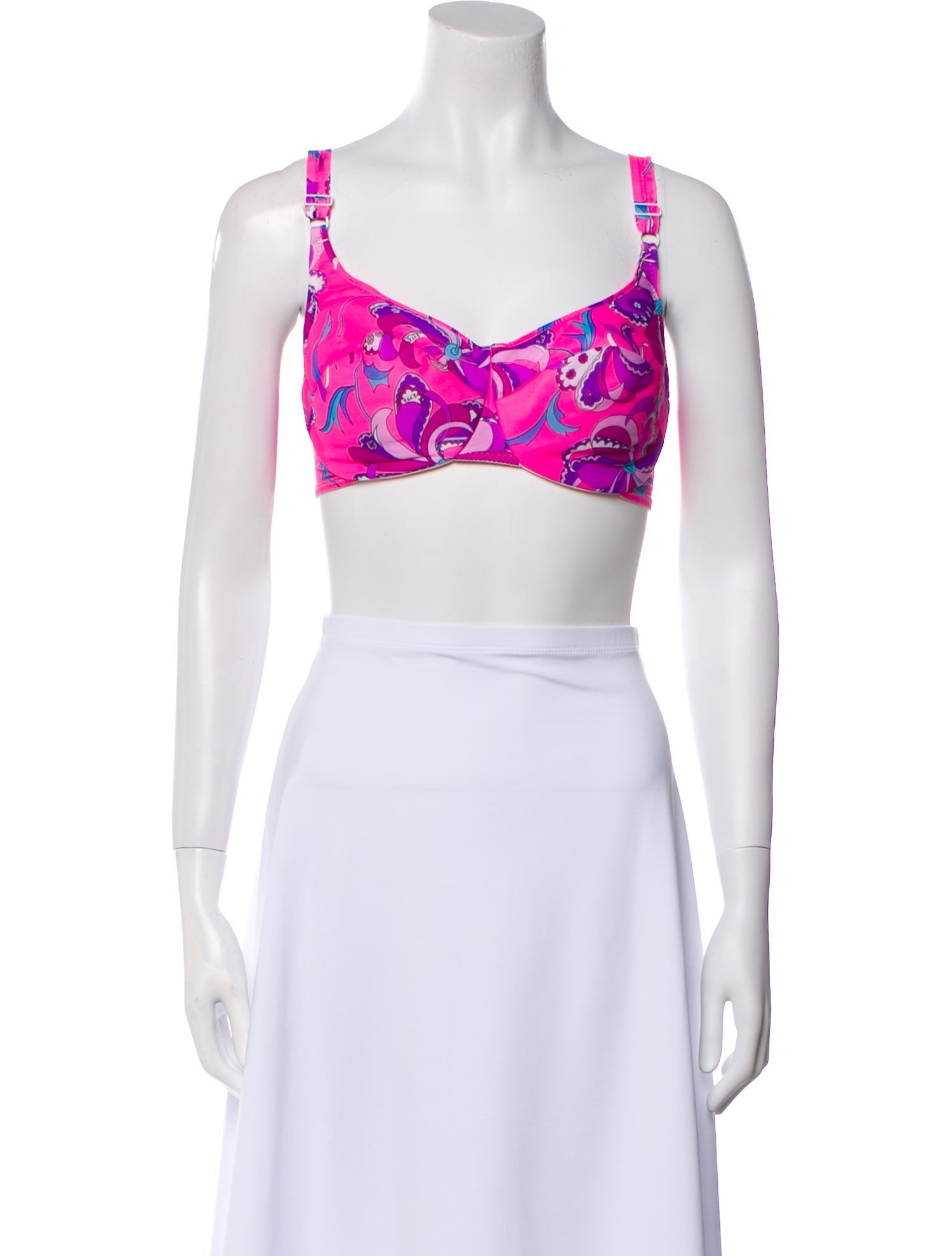 Emilio Pucci Vintage 1970's Crop Top