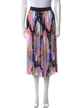 Emilio Pucci Printed Midi Length Skirt