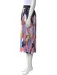 Emilio Pucci Printed Midi Length Skirt