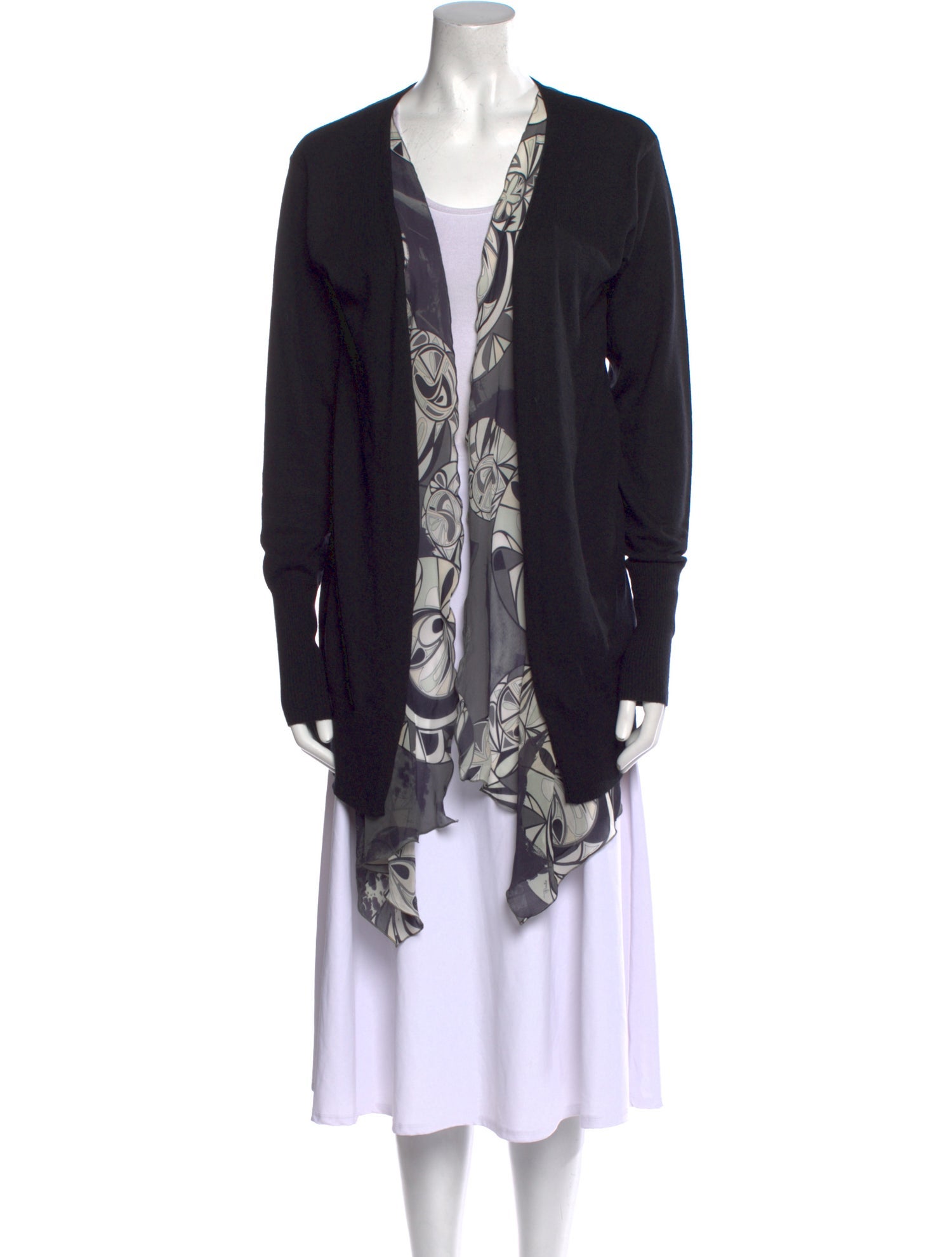 Emilio Pucci Silk V-Neck Sweater