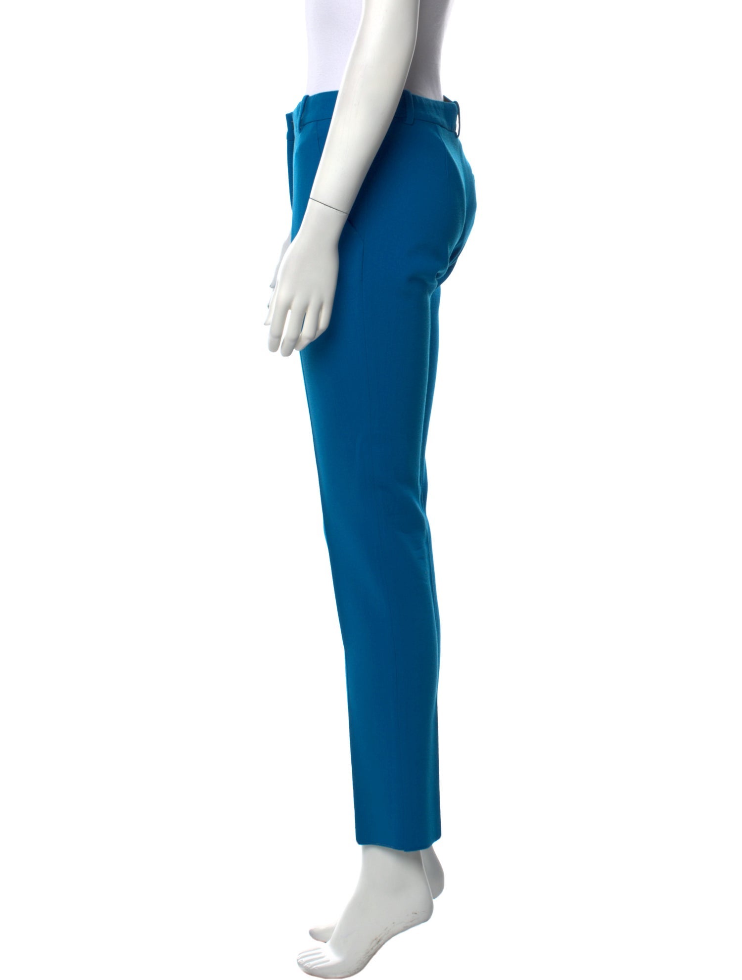 Emilio Pucci Virgin Wool Straight Leg Pants