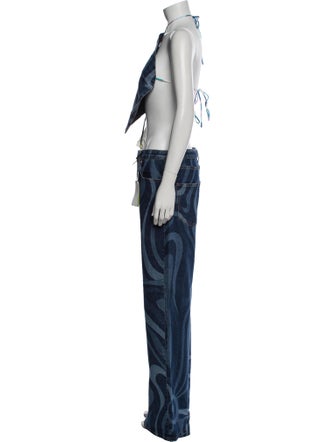 Emilio Pucci Printed Pant Set