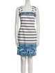 Emilio Pucci Striped Mini Dress