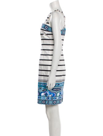 Emilio Pucci Striped Mini Dress
