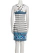 Emilio Pucci Striped Mini Dress