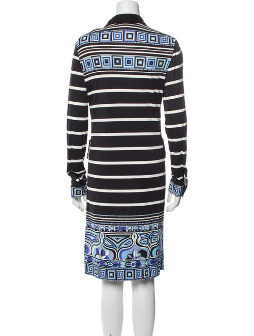 Emilio Pucci Striped Knee-Length Dress