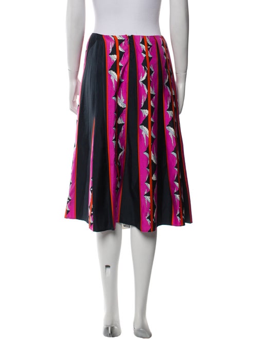 Emilio Pucci Silk Knee-Length Skirt